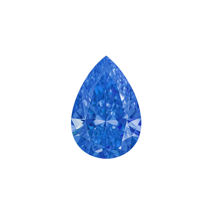 IGI Pear Shaped Lab-grown Diamonds(VVS2-VS2)