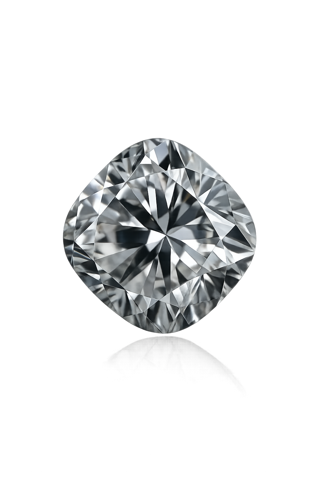 IGI Cushion Cut Lab-grown Diamonds (VVS2-VS2)