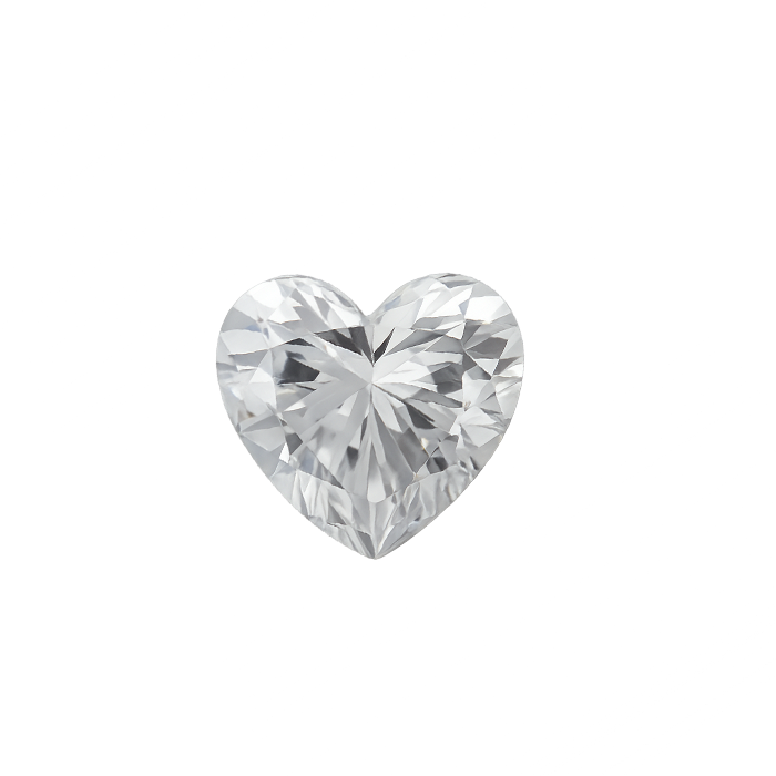 IGI Heart Cut Lab-grown Diamonds(VVS2-VS2)