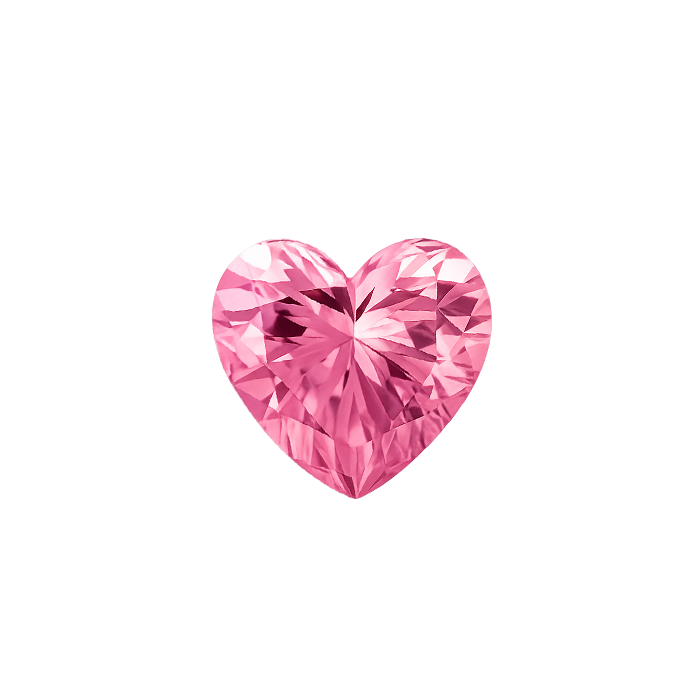 IGI Heart Cut Lab-grown Diamonds(VVS2-VS2)