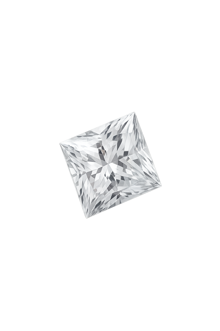 IGI Princess Cut Lab-grown Diamonds(VVS2-VS2)