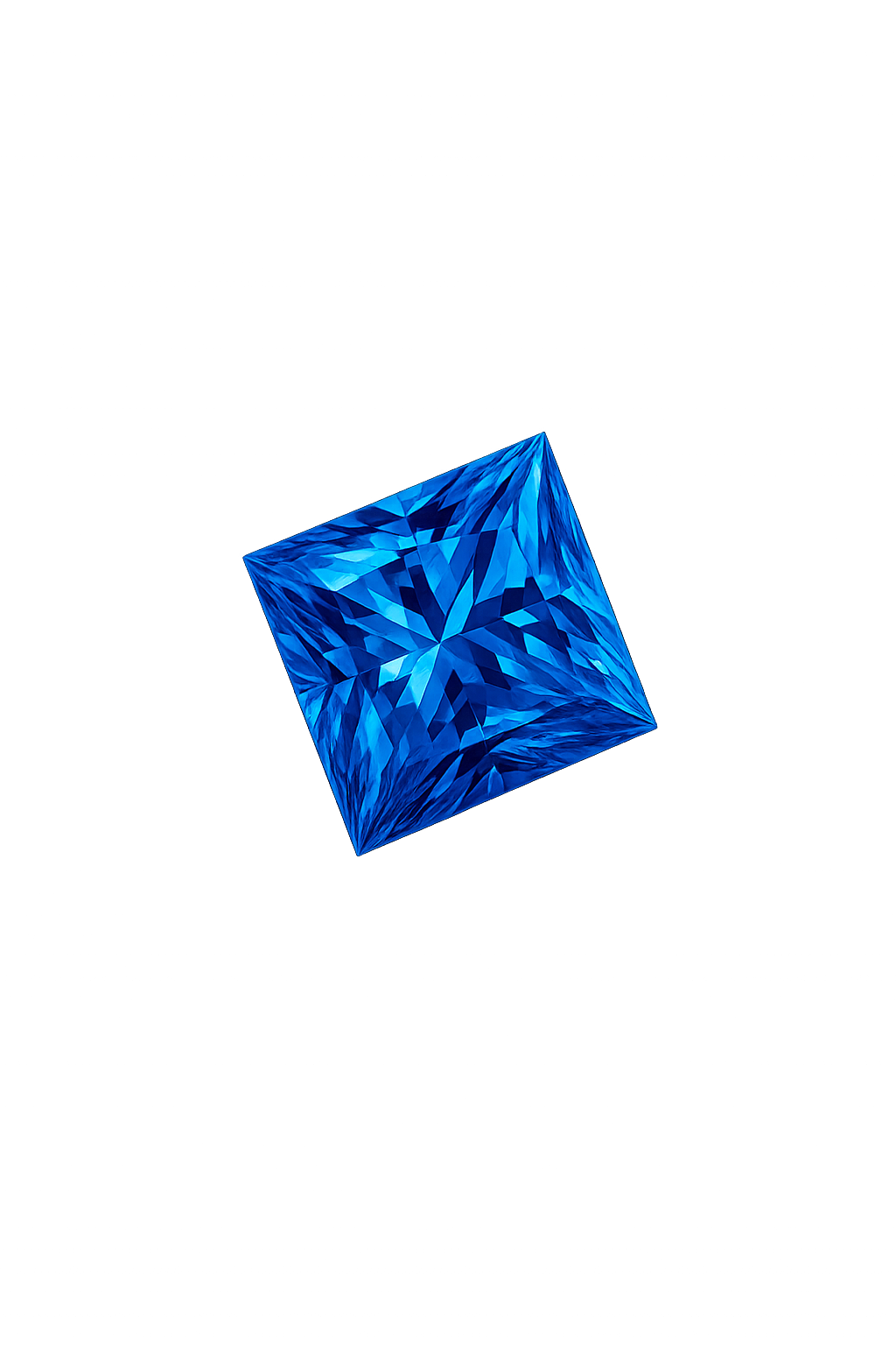 IGI Princess Cut Lab-grown Diamonds(VVS2-VS2)