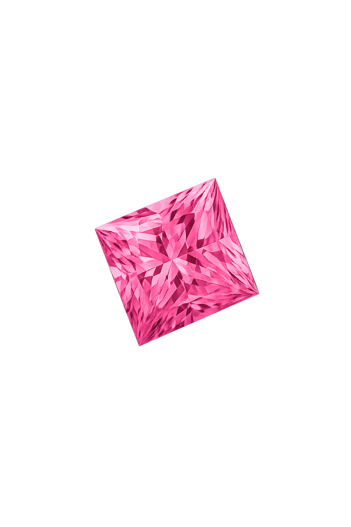 IGI Princess Cut Lab-grown Diamonds(VVS2-VS2)