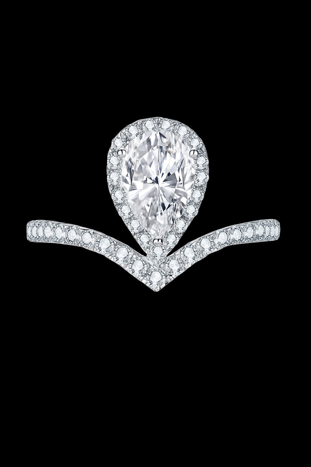 18K-gold Joséphine Aigrette Lab-grown Diamond Engagement Ring
