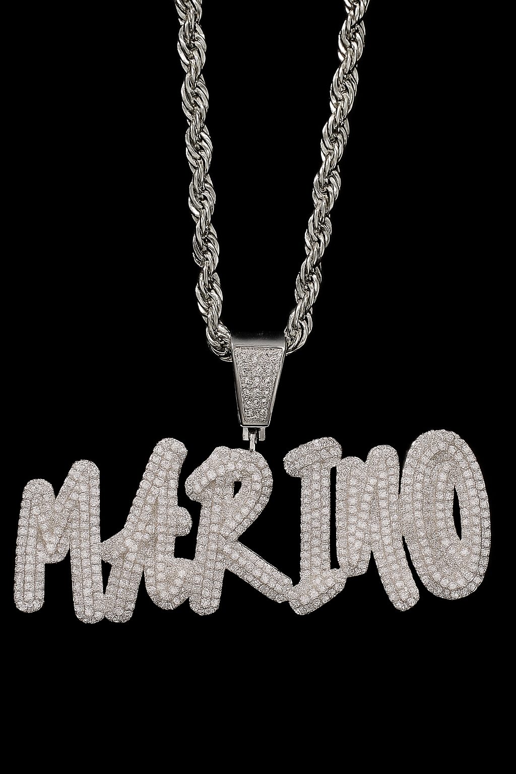 Customized Name Moissanite Necklace