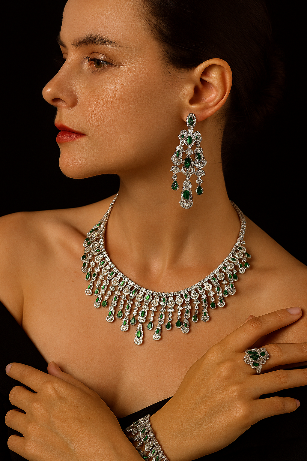 Spring Garden Enchanted Forest High Jewelry Set