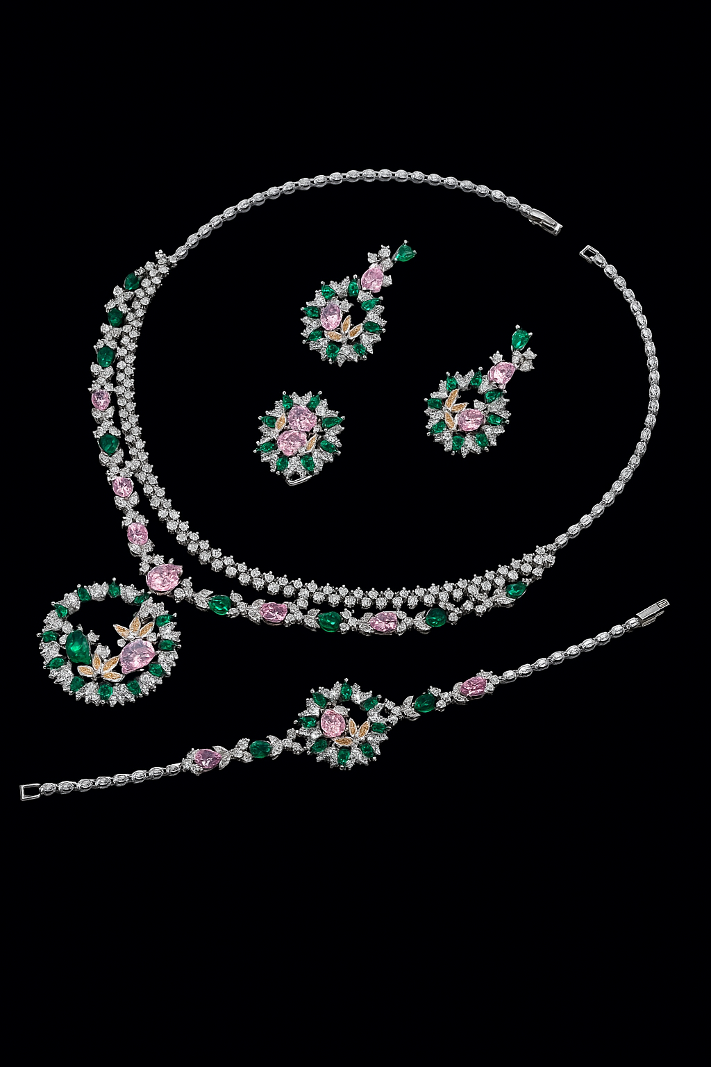 Blossoming Flowers High Jewelry Set